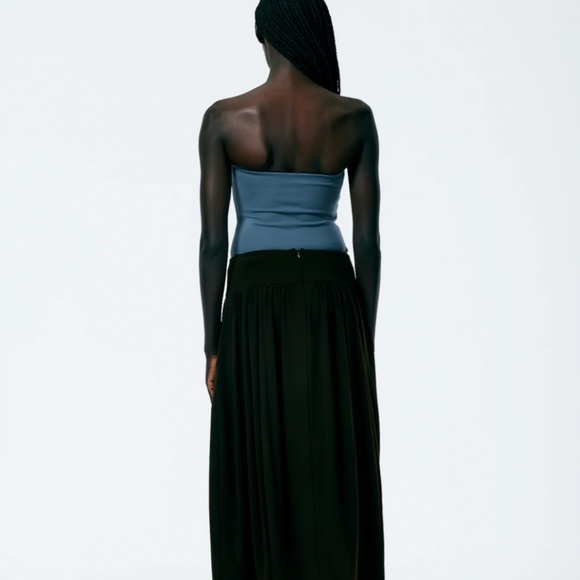 Tibi Nitro Jersey Strapless Bodysuit - Picture 4 of 4